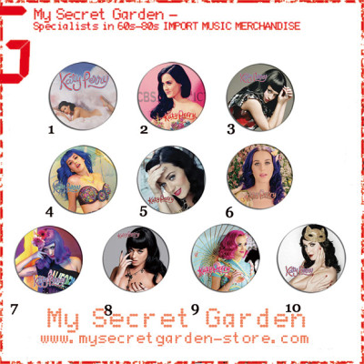 Katy Perry -Teenage Dream, Portrait Pinback Button Badge Set 1a or 1b (or Hair Ties / 4.4 cm Badge / Magnet / Keychain Set )